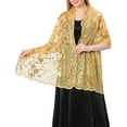 thumbnail image 1 of Trendy Wraps For Women Versatile Lace Shawl For Casual Outfits For All Seasons Stylish Top Layer For T Shirts Fashion Accessory For Any Occasion Shawl for Dresses Shorts Christmas Owl Shawl Wraps for, 1 of 7
