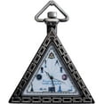 thumbnail image 1 of Trendy Zone 21 Masonic Triangular Case Pocket Alloy Metal Watch with Chain, 1 of 4