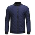 thumbnail image 1 of Trendy and Warm Men’s Hooded Zip Up Padded Jacket, Comfy All Season Wear, 1 of 8