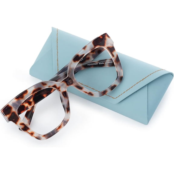 Trendy reading glasses Blue Light Blocking Impact Resistant Lenses TR90 frame readers