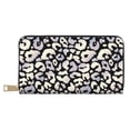 thumbnail image 1 of Trendy silver leopard black Wallet Women, Leather Bifold Multi Card Wallet, Women's Wallets, Long Purse, 1 of 7