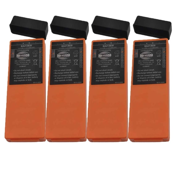 TrendyChic (4-Pack) 6V 2100mAh BA213030 BA213031 Replacement Battery for Spectrum 2 Spectrum 3 Spectrum