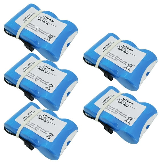 TrendyChic (5-Pack) 3HAC16831-1 17000mAh 10.8V Battery 3HAC13150-1 for Robot Controller CPU Server Lithium Battery LS33600