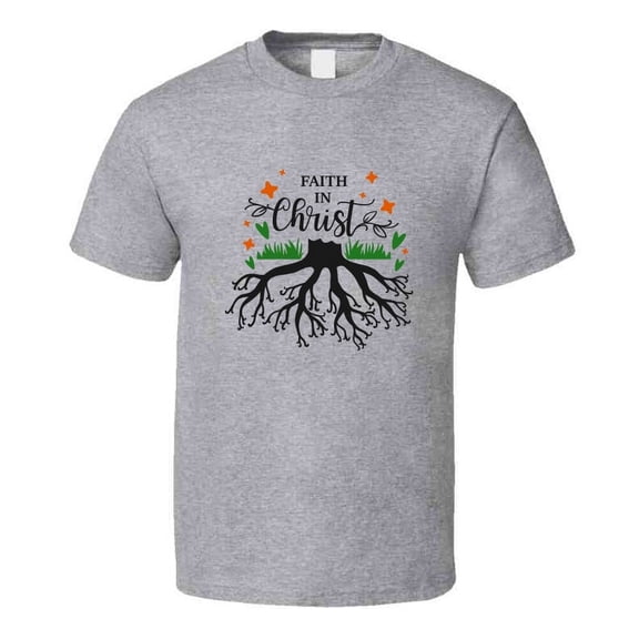 TrendyTees Unisex Short Sleeve Faith T-Shirt (Men's)