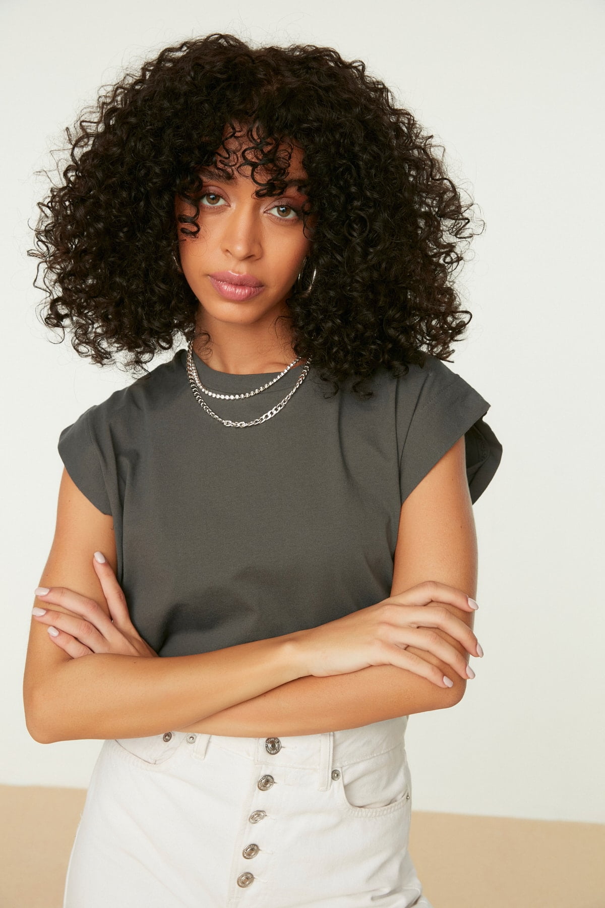 knitted t shirt women's