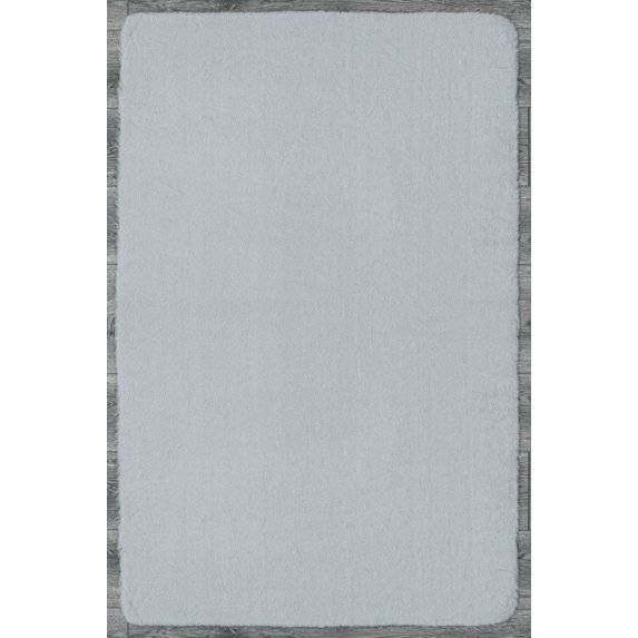 Trent Grey Modern Plush Soft Area Rug