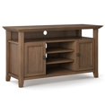 thumbnail image 1 of Trent Home 54" Solid Wood TV Media Stand in Rustic Natural Aged Brown, 1 of 4