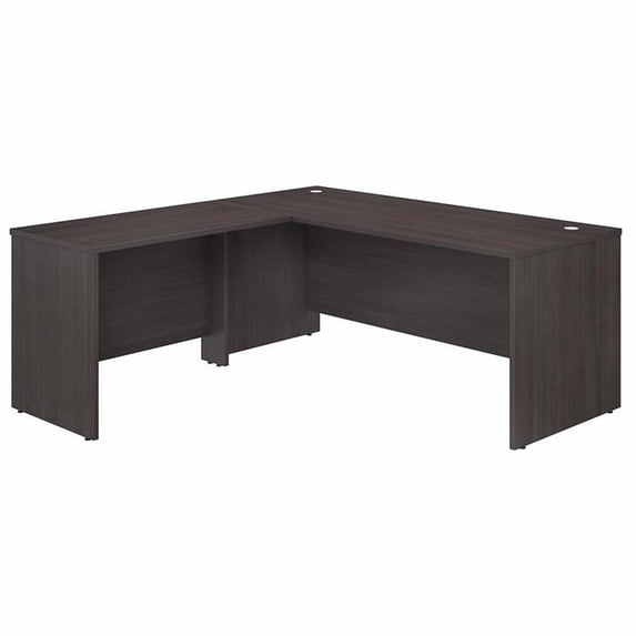 Trent Home C 72"W x 30"D L Shaped Desk with 42W Return in Storm Gray