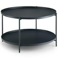 thumbnail image 1 of Trent Home Industrial 32 " Metal Metal Coffee Table in Black, 1 of 9