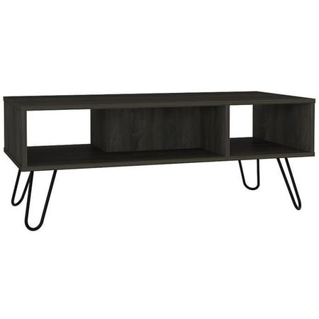 Trent Home Modern Engineered Wood Coffee Table in Espresso