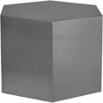 thumbnail image 1 of Trent Home Modular Modern Metal Coffee Table in Brushed Chrome, 1 of 5