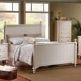 thumbnail image 1 of Trent Home Pottery Panel Bed in White Finish-California King, 1 of 1