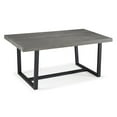 thumbnail image 1 of Trent Home Transitional 72" Rustic Solid Wood Dining Table in Grey, 1 of 8