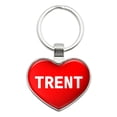 thumbnail image 1 of Trent I Love Name Heart Metal Key Chain, 1 of 1