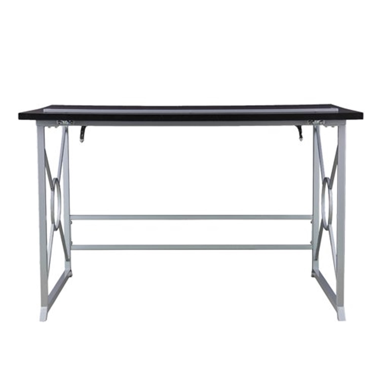 Trenton 48 Inch Wooden Adjustable Drafting/Drawing Desk with Tilt-Top ...