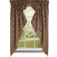 thumbnail image 1 of Trenton Jacquard Prairie Gathered Curtains - 72x63 - Home Collections by Raghu, 1 of 1