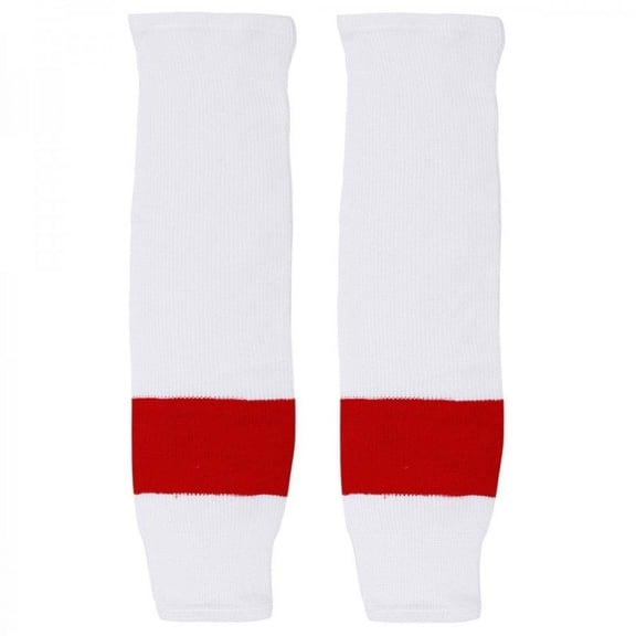 Trenway Pro Rib-Knit Ice Hockey Hose Socks (Pair) INTERMEDIATE Size, 26-28" Long