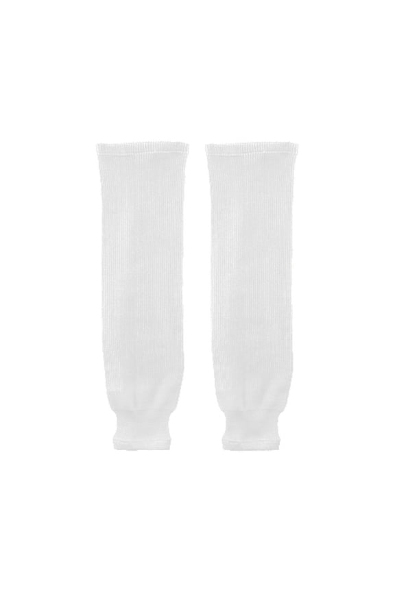 Pro Rib-Knit Ice Hockey Hose Socks (Pair) INTERMEDIATE Size, 26-28" Long