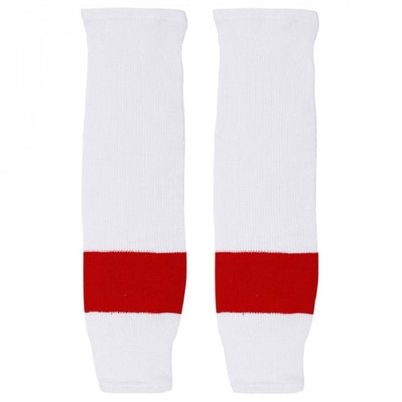 Trenway Pro Style Rib-Knit Ice Hockey Hose Socks (Pair) ADULT Size, 30"-32" Long
