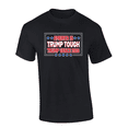 thumbnail image 1 of Trenz Shirt Company America Is Trump Tough-Trump Vance 2024 Mens Graphic T-Shirt-Black-xxxl, 1 of 1
