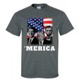 thumbnail image 1 of Trenz Shirt Company America's Presidents Unisex Short Sleeve T-shirt-Dark Heather-xxxl, 1 of 4