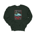 thumbnail image 1 of Trenz Shirt Company An American Tradition Truck Hauling Farm Fresh Christmas Trees Crewneck Sweatshirt-Forest-small, 1 of 1