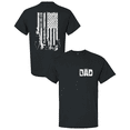 thumbnail image 1 of Trenz Shirt Company Best Dad Ever Shirt – Distressed Hunting & Fishing Flag Tee, Father’s Day Gift for Outdoorsman Dads, Black-Medium, 1 of 1