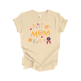 thumbnail image 1 of Trenz Shirt Company Best Mom Ever Hand Drawn Tshirt for Women, Mother's Day T Shirt-Soft Cream-3X-Large, 1 of 1