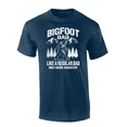 thumbnail image 1 of Trenz Shirt Company Bigfoot Dad, Like A Regular Dad Only More Squatchy Mens Short-Sleeve T-Shirt-Heather Navy-xl, 1 of 1