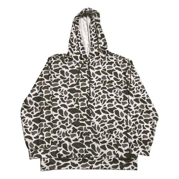 Trenz Shirt Company Blank Retro Duck Camo Hoodie-Duck Camo-medium