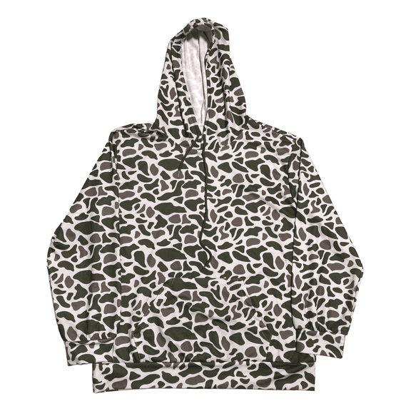 Trenz Shirt Company Blank Retro Duck Camo Hoodie-Duck Camo-small
