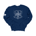thumbnail image 1 of Trenz Shirt Company Christian I Can Do All Things Through Christ Philippians 4:13 Long-Sleeve Crewneck Sweatshirt -Navy-xxl, 1 of 1