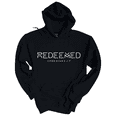 thumbnail image 1 of Trenz Shirt Company Christian Redeemed Ephesians 1:7 Scripture Long-Sleeve Hoodie-Black-5xl, 1 of 1