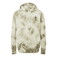 thumbnail image 1 of Trenz Shirt Company Christian Shirt Faith Cross Crest Tie-Dye Hoodie-Olive-xxxl, 1 of 1