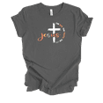 thumbnail image 1 of Trenz Shirt Company Christian Tee Colorful Cursive Jesus, The Way, The Truth, The Life Womens Graphic T-Shirt-Asphalt-xl, 1 of 1