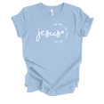 thumbnail image 1 of Trenz Shirt Company Christian Tee Jesus The Way, The Truth, The Life Womens Graphic T-Shirt-Baby Blue-xl, 1 of 1