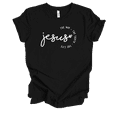 thumbnail image 1 of Trenz Shirt Company Christian Tee Jesus The Way, The Truth, The Life Womens Graphic T-Shirt-Black-medium, 1 of 1