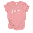 thumbnail image 1 of Trenz Shirt Company Christian Tee Jesus The Way, The Truth, The Life Womens Graphic T-Shirt-Pink-xl, 1 of 1