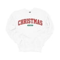 thumbnail image 1 of Trenz Shirt Company Christmas Sweatshirt Christmas Vibes Merry Christimas Crewneck Sweatshirt-White-xxxl, 1 of 1