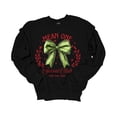 thumbnail image 1 of Trenz Shirt Company Christmas Sweatshirt Mean One Social Club Stink Stank Stunk Crewneck Sweatshirt-Black-4xl, 1 of 1