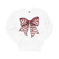 thumbnail image 1 of Trenz Shirt Company Christmas Sweatshirt Tree Cake Bow Coquette Christmas Crewneck Sweatshirt-White-4xl, 1 of 1