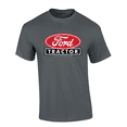 thumbnail image 1 of Trenz Shirt Company Distressed Ford Oval Tractor Graphic Short-Sleeve Mens T-Shirt-Charcoal-5xl, 1 of 4
