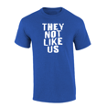 thumbnail image 1 of Trenz Shirt Company Distressed They Not Like Us Short-Sleeve T-Shirt-Antique Royal-xl, 1 of 1