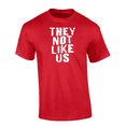 thumbnail image 1 of Trenz Shirt Company Distressed They Not Like Us Short-Sleeve T-Shirt-Red-xxxl, 1 of 1