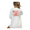 thumbnail image 1 of Trenz Shirt Company Do It For You Ladies Short Sleeve T-Shirt-White-Large, 1 of 1