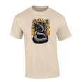 thumbnail image 1 of Trenz Shirt Company Don't Tread On Me Tattered American Gadsden flag Short Sleeve Mens Graphic T-Shirt-Sand-medium, 1 of 1