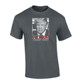 thumbnail image 1 of Trenz Shirt Company Donald Trump I'm Back Trump 2024 47th President Short Sleeve T-shirt Graphic Tee-Charcoal-4xl, 1 of 1