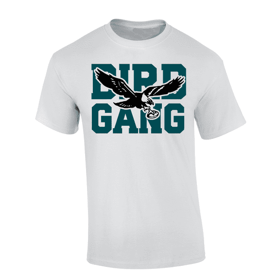 Trenz Shirt Company Eagles Bird Gang 2025 Eagles Championship Short-Sleeve T-shirt-White-xl