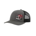 thumbnail image 1 of Trenz Shirt Company Embroidered Big Rig Trucker Hat, Red, 1 of 4
