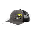 thumbnail image 1 of Trenz Shirt Company Embroidered Big Rig Trucker Hat, Yellow, 1 of 4